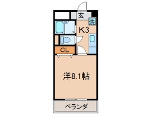 ア－バンハイツ南台の物件間取画像